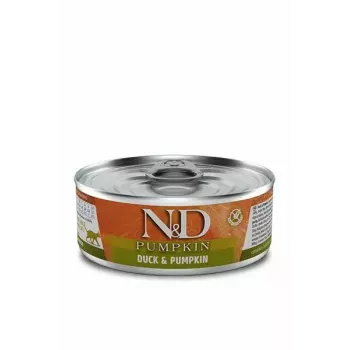 Comida húmida para gatos Farmina N&D Pumpkin Pato 70 g saco, adult mature, 75% humidade, 13% proteína
