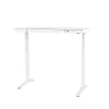 Secretária com regulação elétrica de altura ActiveJet ET119W-C 140x70 cm, curso 50 cm, carga 45 kg, branco