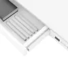 Secretária com regulação elétrica de altura ActiveJet ET119W-C 140x70 cm, curso 50 cm, carga 45 kg, branco