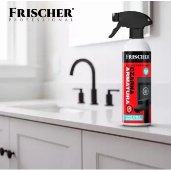 Líquido de limpeza FRISCHER Frischer limpa torneiras pretas 0,5 L frasco spray para torneiras pretas