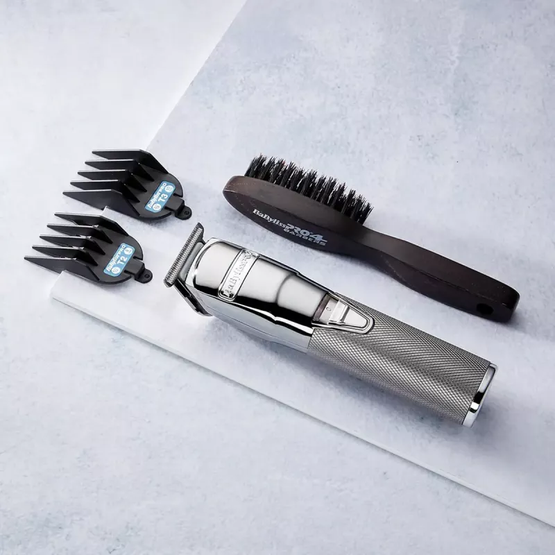 BaByliss CHROMFX FX8700E máquina de cortar cabelo sem fios, cromada