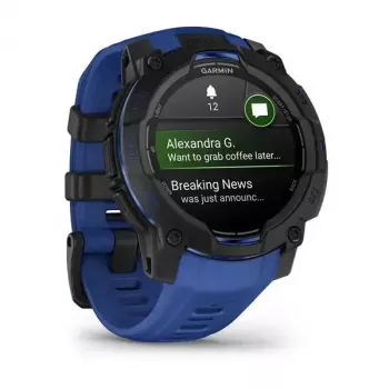 Smartwatch GARMIN Instinct 3 AMOLED 1,2 polegadas GPS, caixa de 45 mm, ecrã 390x390, 10 ATM, bateria de iões de lítio