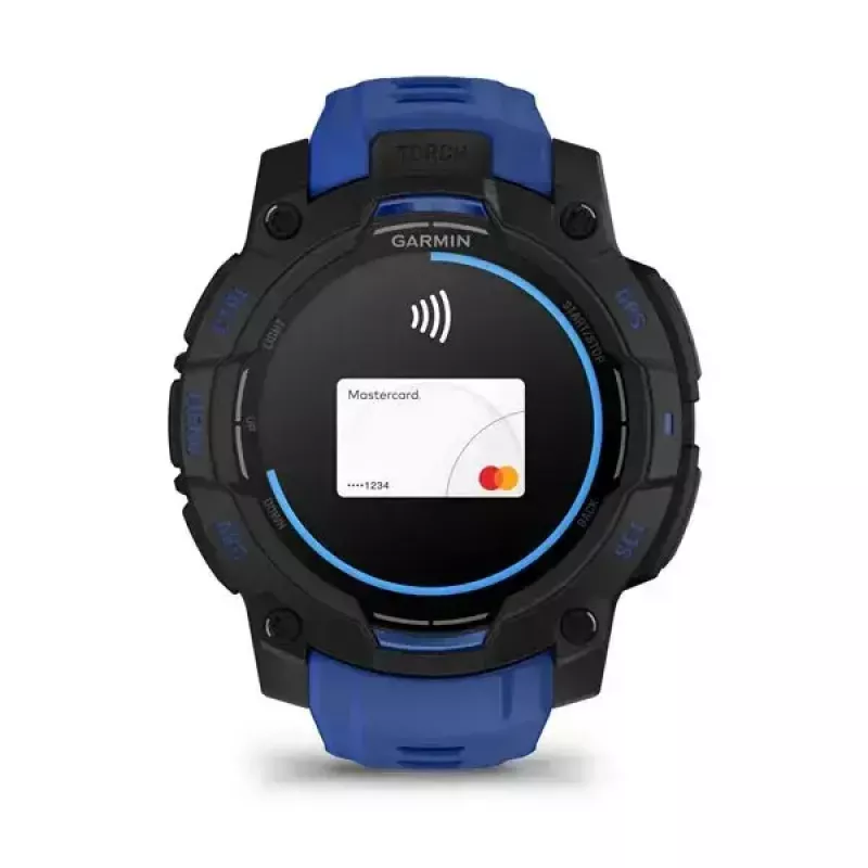 Smartwatch GARMIN Instinct 3 AMOLED 1,2 polegadas GPS, caixa de 45 mm, ecrã 390x390, 10 ATM, bateria de iões de lítio