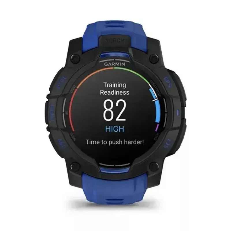 Smartwatch GARMIN Instinct 3 AMOLED 1,2 polegadas GPS, caixa de 45 mm, ecrã 390x390, 10 ATM, bateria de iões de lítio