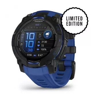 Smartwatch GARMIN Instinct 3 AMOLED 1,2 polegadas GPS, caixa de 45 mm, ecrã 390x390, 10 ATM, bateria de iões de lítio