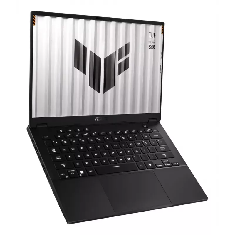 Portátil ASUS TUF Gaming A14 FA401UM-RG014 — 14 polegadas 2.5K 165Hz nível IPS, Ryzen 7 260 (8c/16t), 16GB LPDDR5X, 512GB SSD, GeForce RTX 5060 8GB