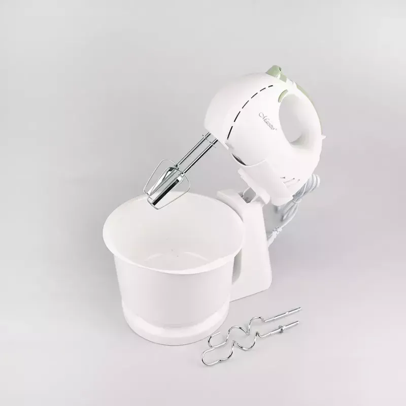 Maestro MR-551 batedeira com taça rotativa, 600 W, preto/aço