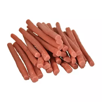 Guloseimas para cães PETITTO Kabanos de salmão 500 g — snack Kabanos de salmão para cães