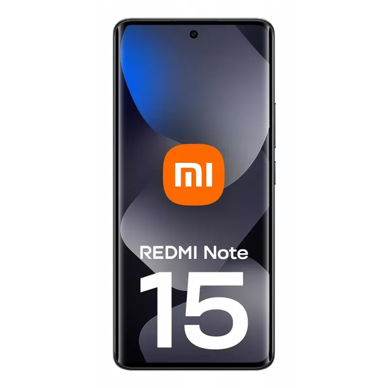 Smartphone Xiaomi Redmi Note 15 — 6,77 polegadas AMOLED, 8 GB RAM, 128 GB, 6000 mAh, 108 MP, preto