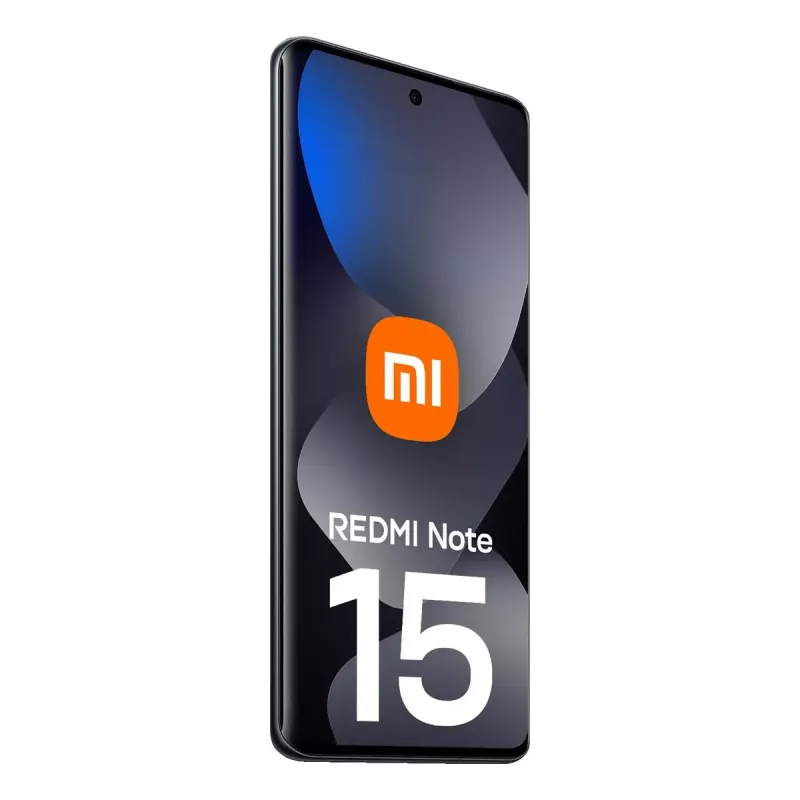 Smartphone Xiaomi Redmi Note 15 — 6,77 polegadas AMOLED, 8 GB RAM, 128 GB, 6000 mAh, 108 MP, preto