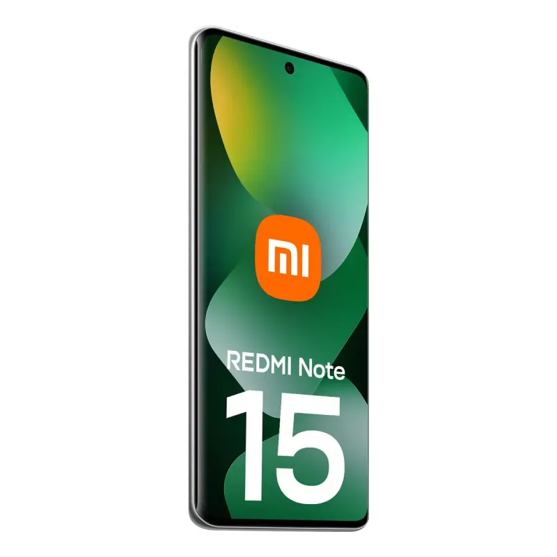 Xiaomi Redmi Note 15 smartphone Dual SIM, AMOLED de 6,77 polegadas, 6 GB RAM, 128 GB, Forest Green