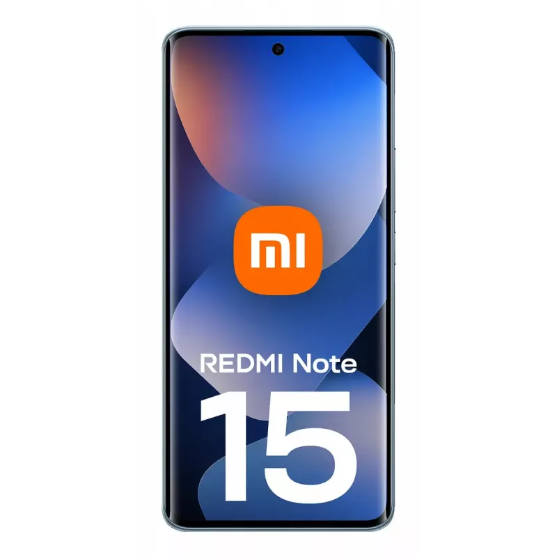 Smartphone Xiaomi Redmi Note 15, 6,77 polegadas AMOLED 120 Hz, 6 GB RAM, 128 GB, 6000 mAh, azul