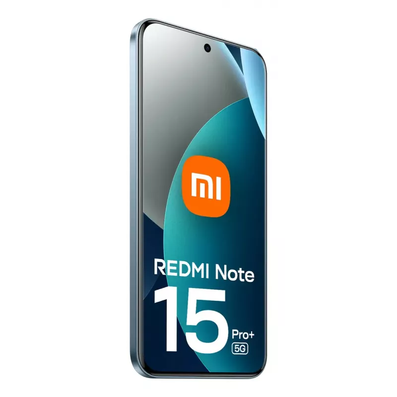 Smartphone Xiaomi Redmi Note 15 Pro+ 5G — 6,83 polegadas AMOLED, 8 GB RAM, 256 GB, 200 MP, 6500 mAh, Glacier Blue