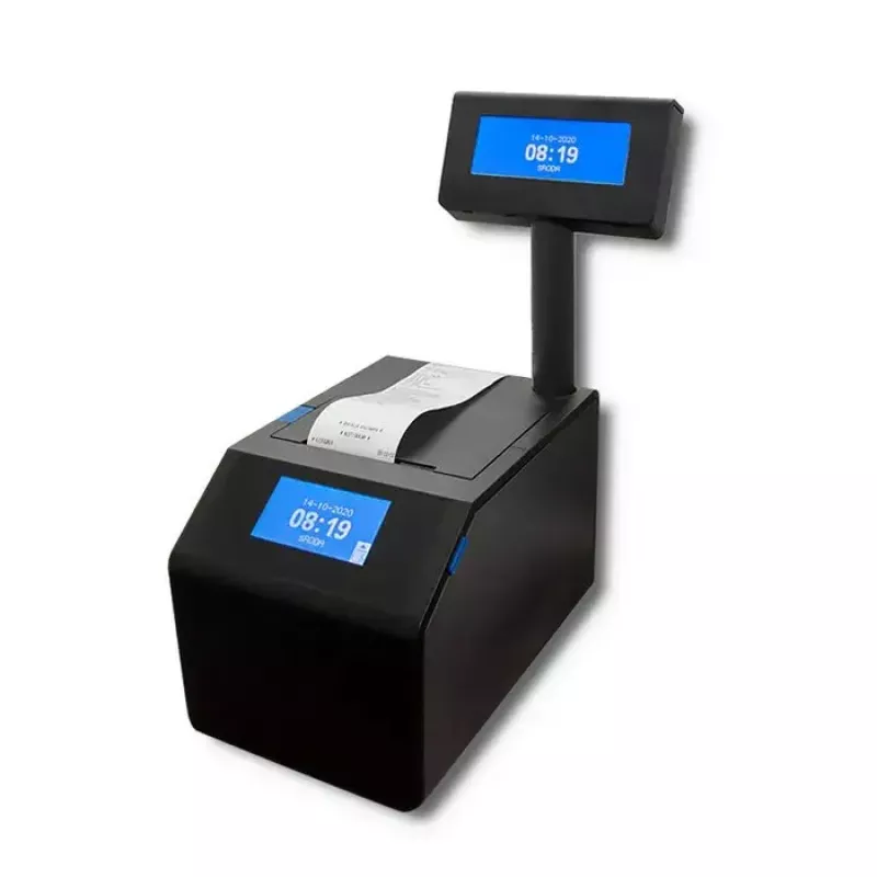 Rolo térmico QOLTEC 51899 — 57 mm x 16 m, 55 g/m², sem BPA