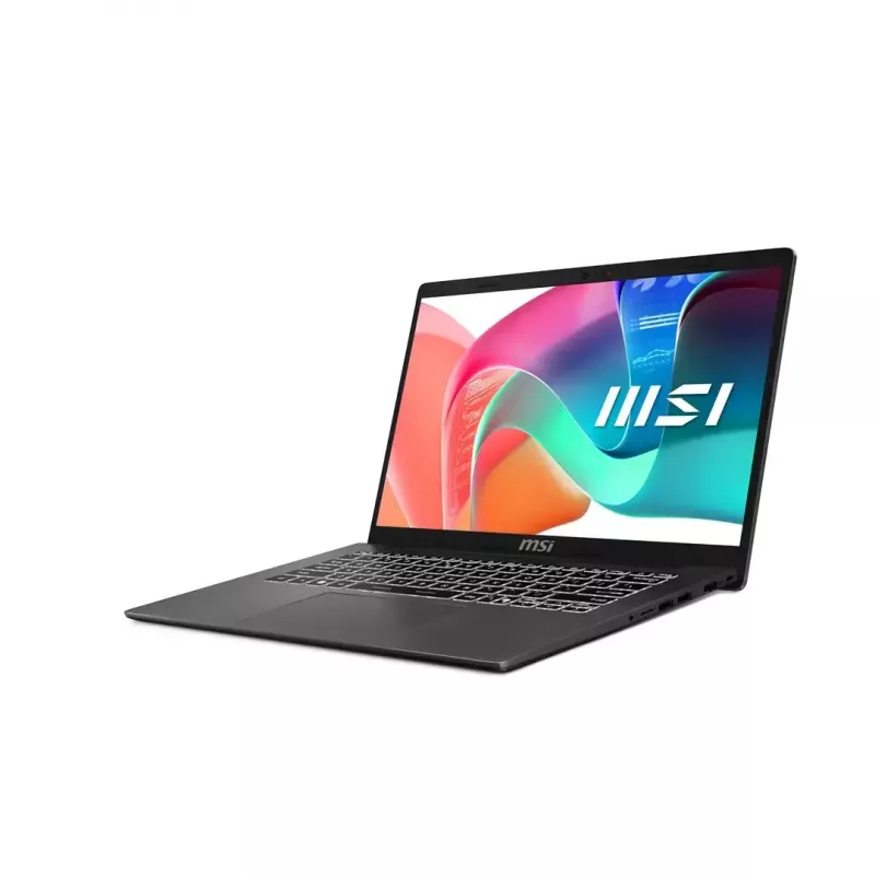 Portátil MSI Modern 14 F13MG-265PL — 14,0 polegadas FHD IPS 60 Hz, Intel Core i5-1334U, 16 GB DDR4, 512 GB PCIe NVMe, Intel Iris Xe, Win11 Pro, cinzento platina