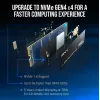 SSD interno PNY M.2 2280 512 GB M280CS2241-512-BLK, SATA/NVMe não especificado