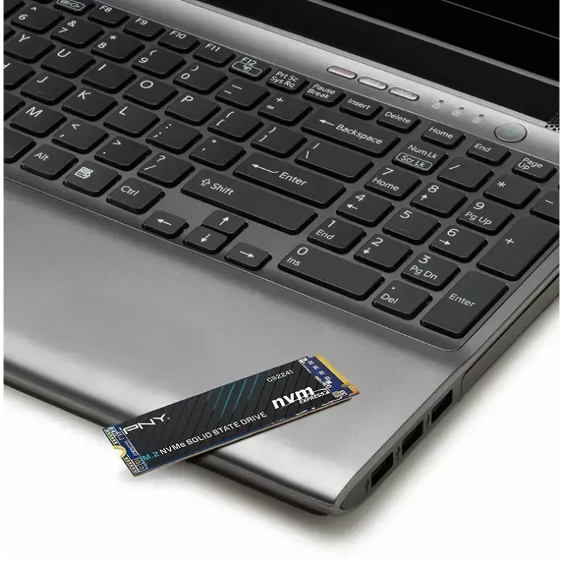 SSD interno PNY M.2 2280 512 GB M280CS2241-512-BLK, SATA/NVMe não especificado