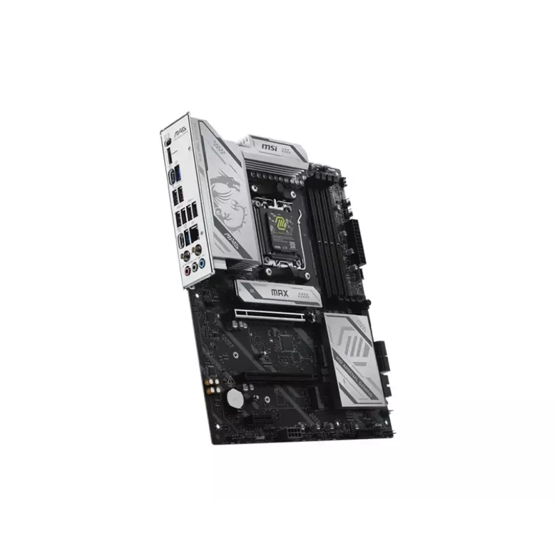 Placa-mãe MSI MAG X870E GAMING MAX WIFI — AMD X870E, socket AM5, DDR5, 4 DIMM, ATX, Wi-Fi 7, 5Gb LAN