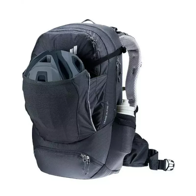 Mochila DEUTER Trans Alpine 30 – mochila de bicicleta 30L, preto