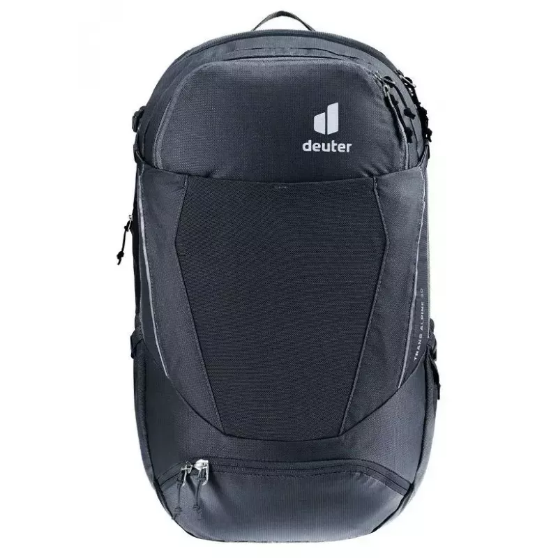 Mochila DEUTER Trans Alpine 30 – mochila de bicicleta 30L, preto