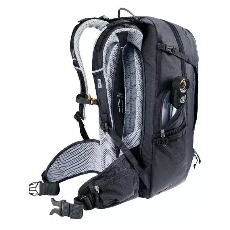 Mochila DEUTER Trans Alpine 30 – mochila de bicicleta 30L, preto
