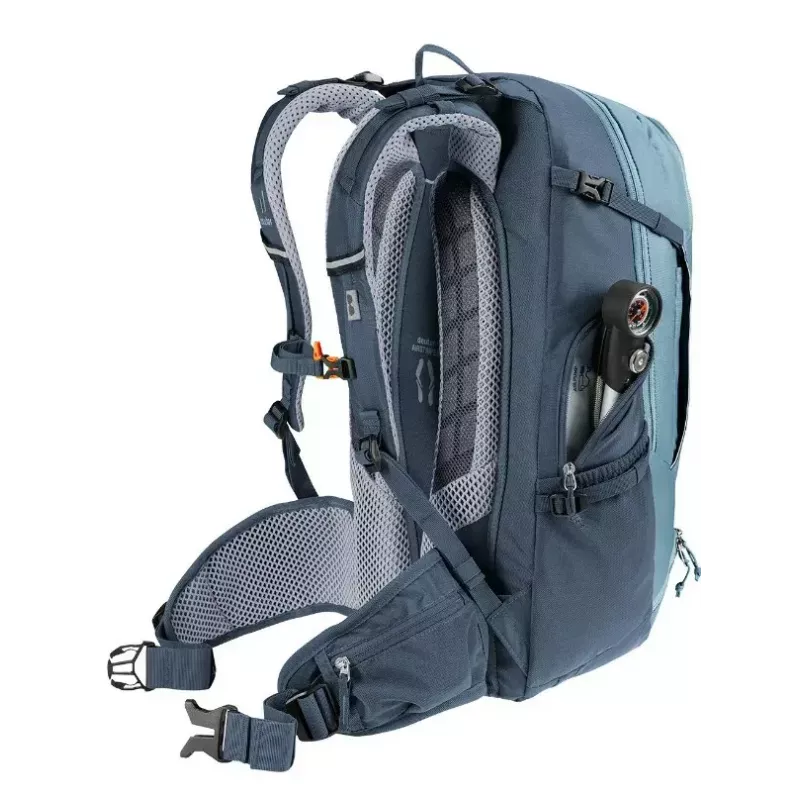 Mochila DEUTER Trans Alpine 30 — mochila de bicicleta de 30 litros, atlantic-ink