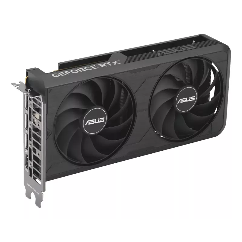 Placa gráfica ASUS GeForce RTX 5060 Dual 8 GB GDDR7, 128 bits, PCIe 5.0, 2 ventoinhas