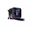 Kit de refrigeração líquida ASRock Phantom Gaming 360 LCD — ventoinha de 120 mm, LGA1700/AM5/AM4, preto