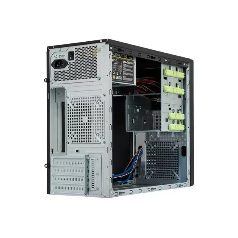 Caixa de computador Chieftec XT-01B-350GPB Mini Tower preto 350 W