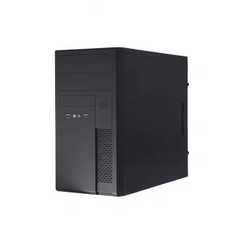 Caixa de computador Chieftec XT-01B-350GPB Mini Tower preto 350 W