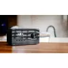 Rádio de internet Krüger&Matz KM0816.1 — preto, Bluetooth 5.2, FM, 2×7 W, 430 estações, comando, entrada de auscultadores de 3,5 mm