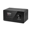 Rádio de internet Krüger&Matz KM0816.1 — preto, Bluetooth 5.2, FM, 2×7 W, 430 estações, comando, entrada de auscultadores de 3,5 mm