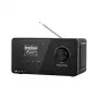 Rádio de internet Krüger&Matz KM0816.1 — preto, Bluetooth 5.2, FM, 2×7 W, 430 estações, comando, entrada de auscultadores de 3,5 mm