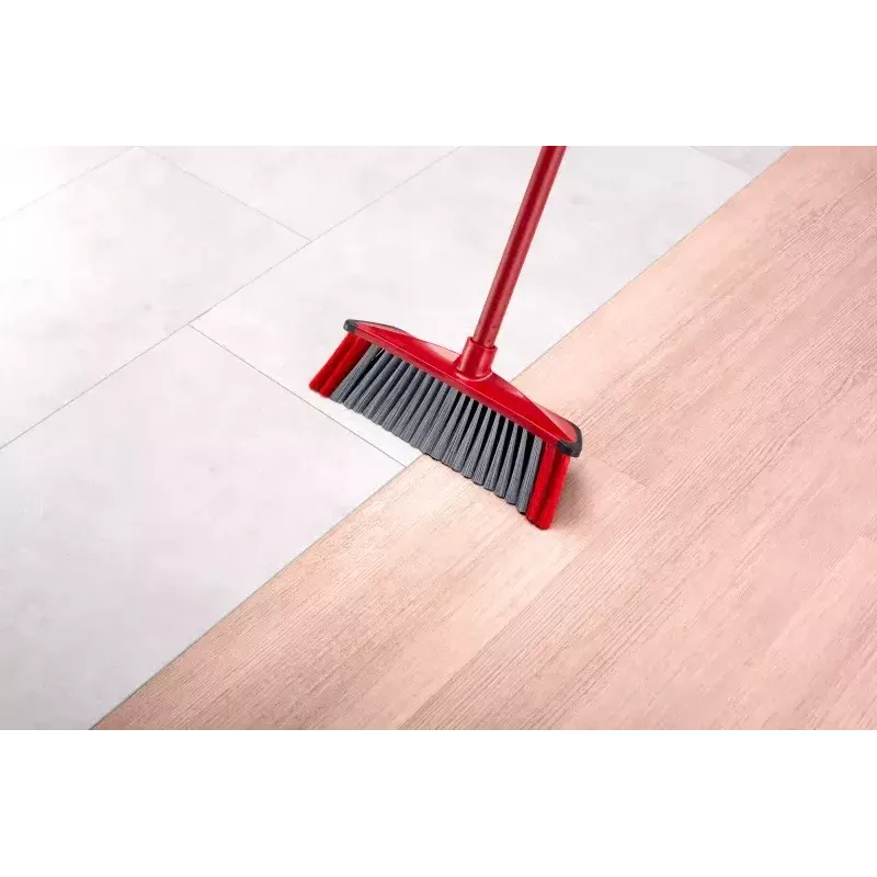 Vassoura VILEDA Indoor cerdas duras, tecnopolímero, cabo de 1300 mm, cabeça de 280×60 mm