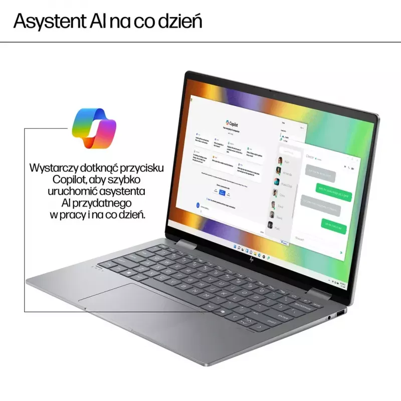 Portátil HP ENVY x360 14 polegadas Ryzen 7 8840HS 16 GB 512 GB Win11Home