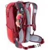 Mochila de dia DEUTER Race 16 — mochila de dia, capacidade 16 L, cherry