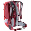 Mochila de dia DEUTER Race 16 — mochila de dia, capacidade 16 L, cherry