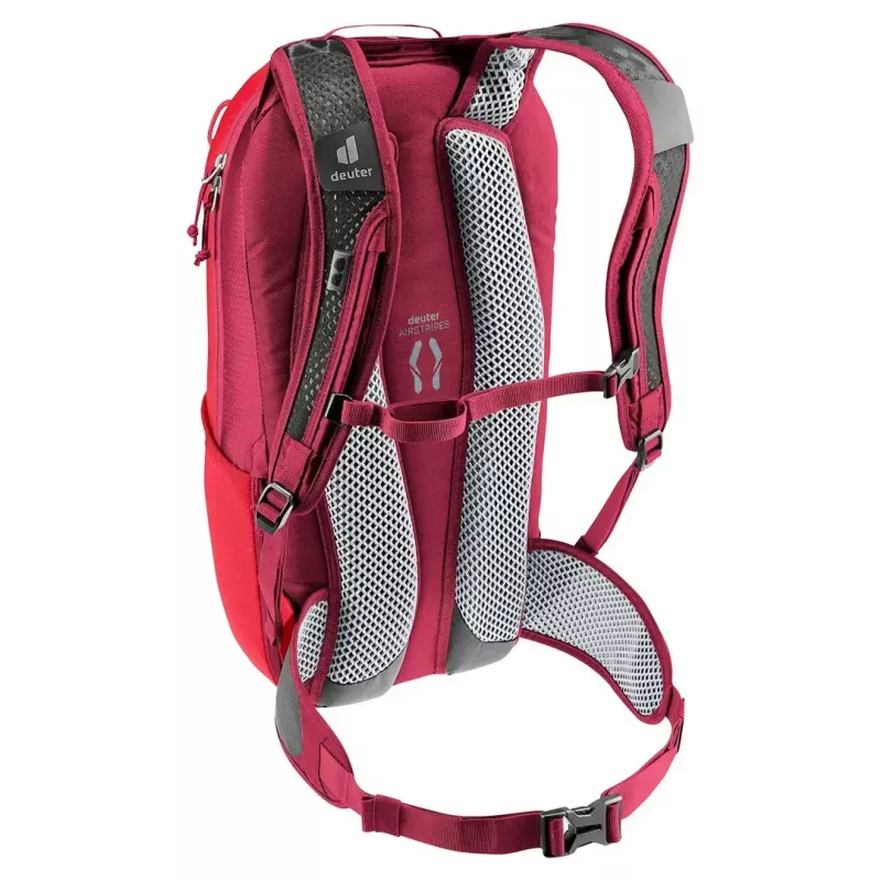 Mochila de dia DEUTER Race 16 — mochila de dia, capacidade 16 L, cherry