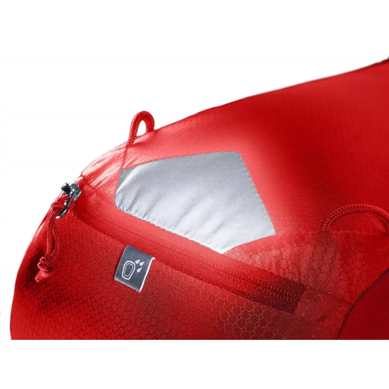 Mochila de dia DEUTER Race 16 — mochila de dia, capacidade 16 L, cherry