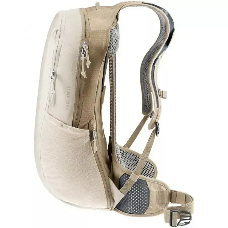 Mochila de bicicleta DEUTER Race Air 10 — mochila de bicicleta leve de 10 litros, alu/Graustone