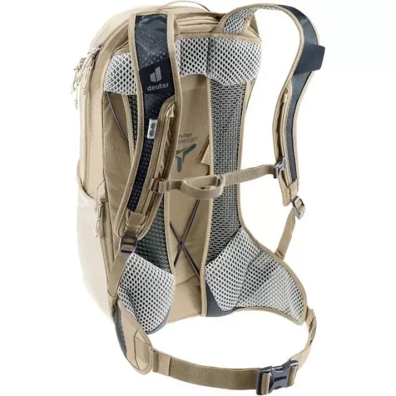 Mochila de bicicleta DEUTER Race Air 10 — mochila de bicicleta leve de 10 litros, alu/Graustone