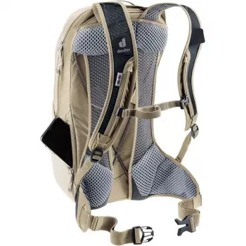 Mochila de bicicleta DEUTER Race Air 10 — mochila de bicicleta leve de 10 litros, alu/Graustone