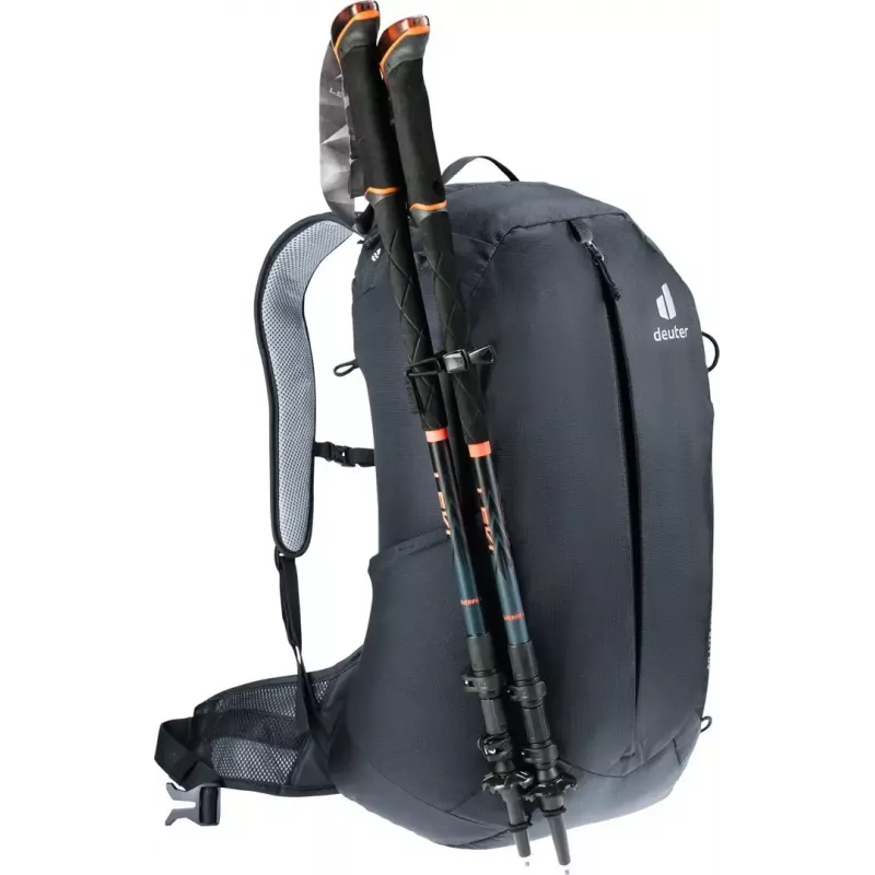 Mochila DEUTER AC Lite 25 EL preta — mochila de dia ventilada, capacidade 25 l