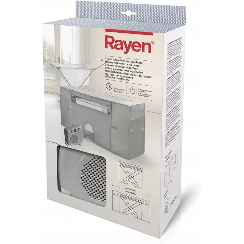 Capa para estendal aquecido RAYEN 016175 — interior, capa para estendal energeticamente eficiente