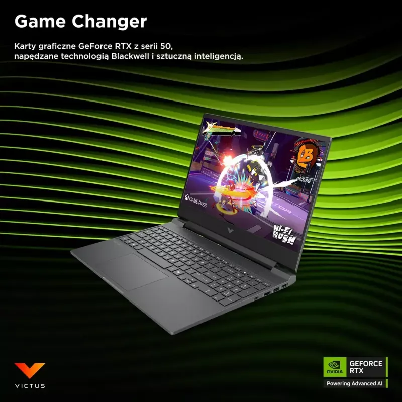 Portátil HP Victus 15-fb3231nw 15,6 polegadas Ryzen 7 7445HS 16GB 512GB RTX4050 Win11Home