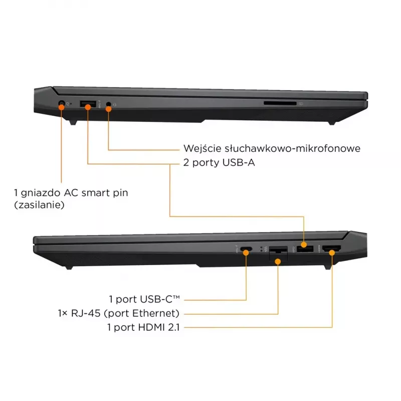 Portátil HP Victus 15-fb3231nw 15,6 polegadas Ryzen 7 7445HS 16GB 512GB RTX4050 Win11Home