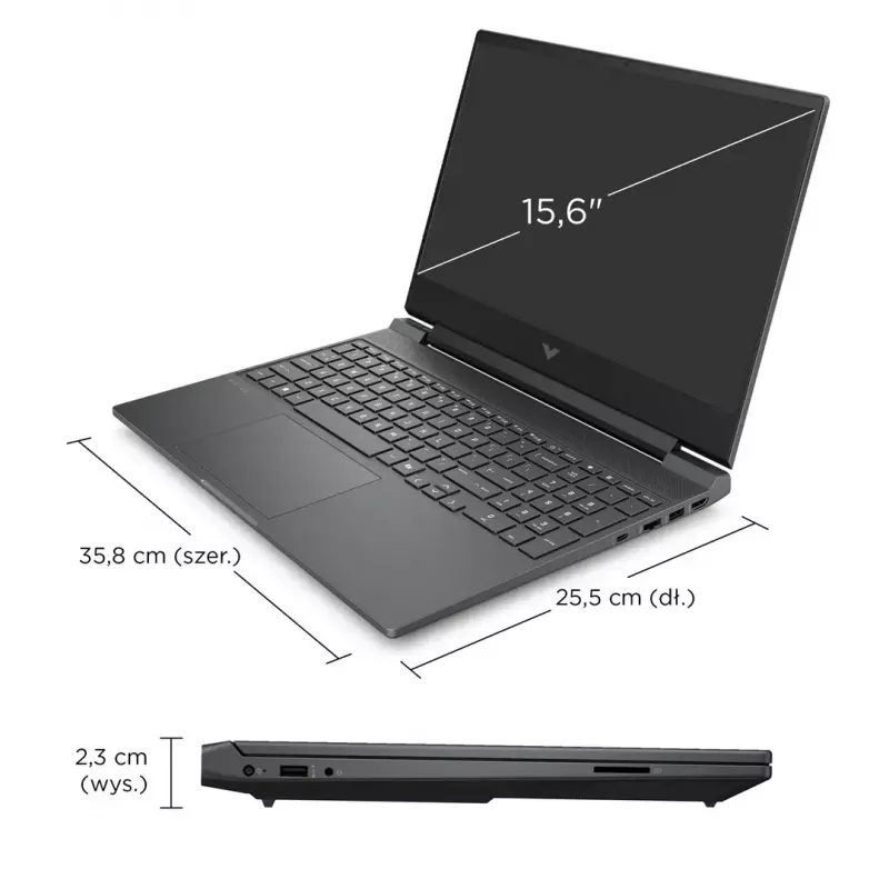 Portátil HP Victus 15-fb3231nw 15,6 polegadas Ryzen 7 7445HS 16GB 512GB RTX4050 Win11Home