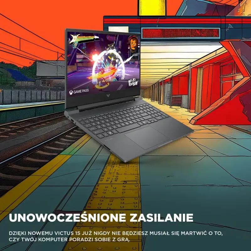 Portátil HP Victus 15-fb3231nw 15,6 polegadas Ryzen 7 7445HS 16GB 512GB RTX4050 Win11Home