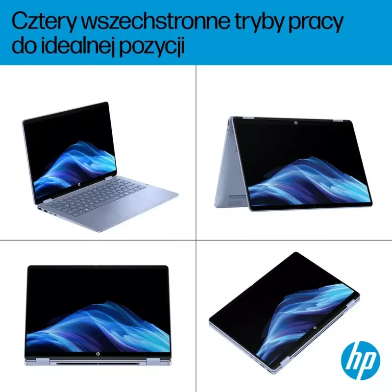 Portátil HP OmniBook 5 Flip 14-fp0004nw 14 polegadas Core 5 120U 16GB 512GB Win11Home Sky Blue
