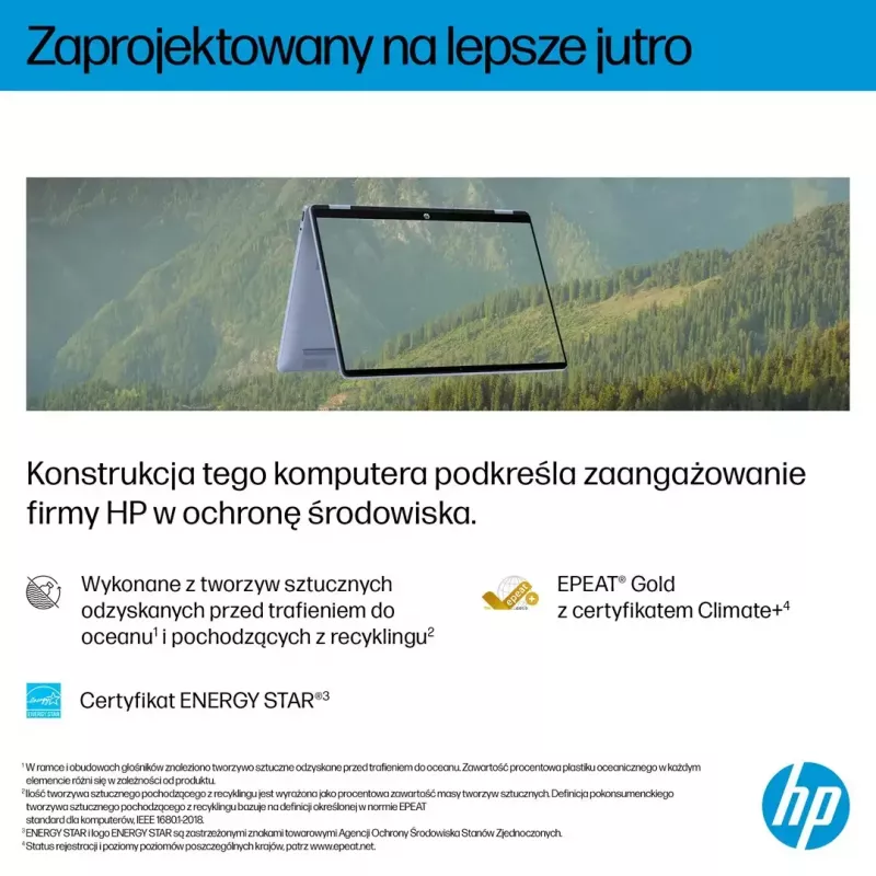Portátil HP OmniBook 5 Flip 14-fp0004nw 14 polegadas Core 5 120U 16GB 512GB Win11Home Sky Blue